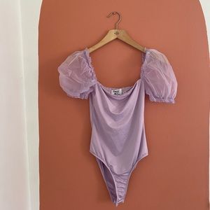 Purple princess Polly bodysuit